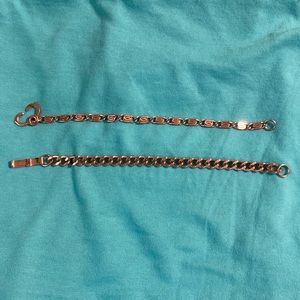 7 inches solid brass bracelets